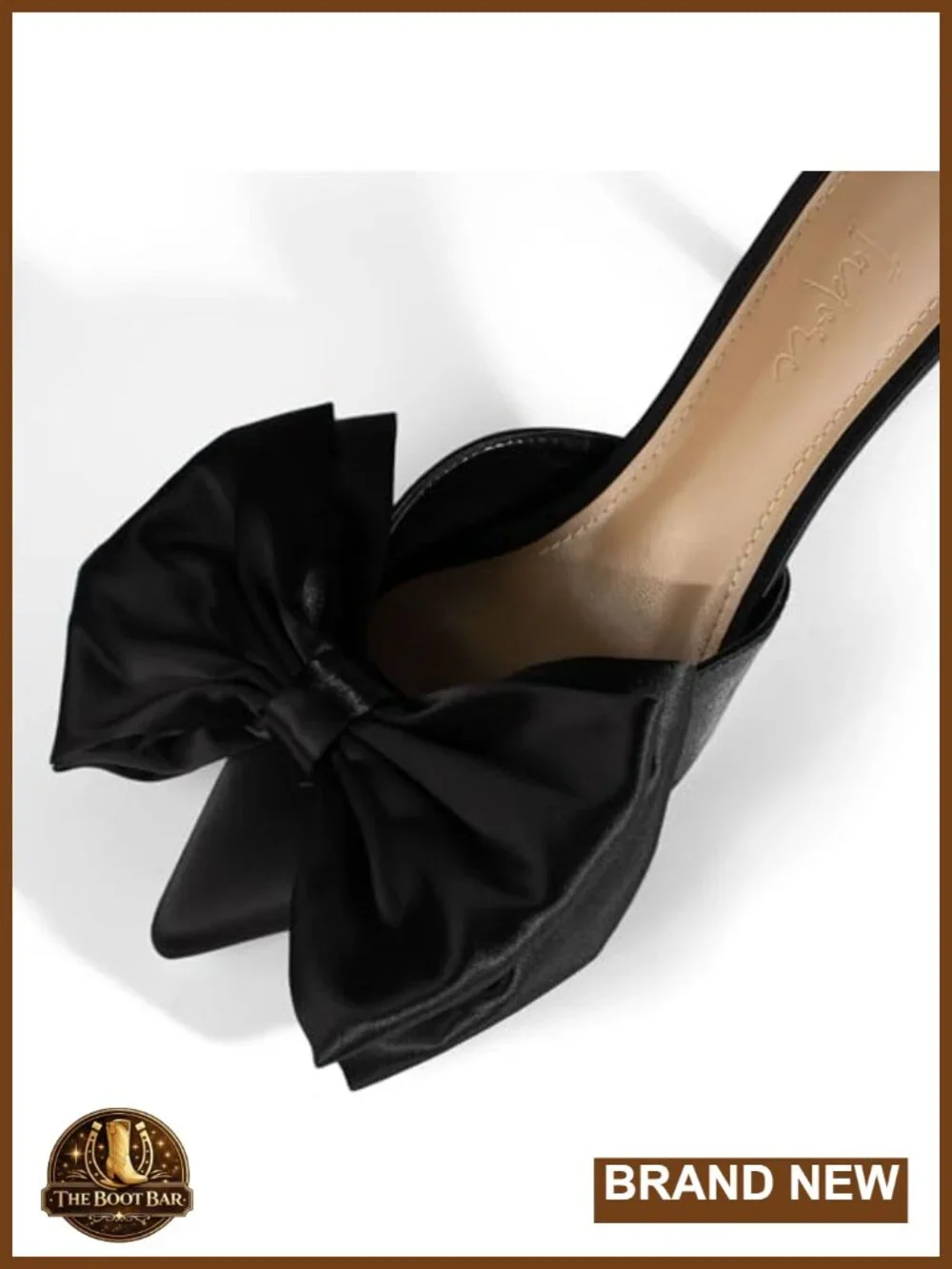 3'' High Heel Satin Mules, Pointed Toe Slip-on Stiletto Party Prom Dress Sandals